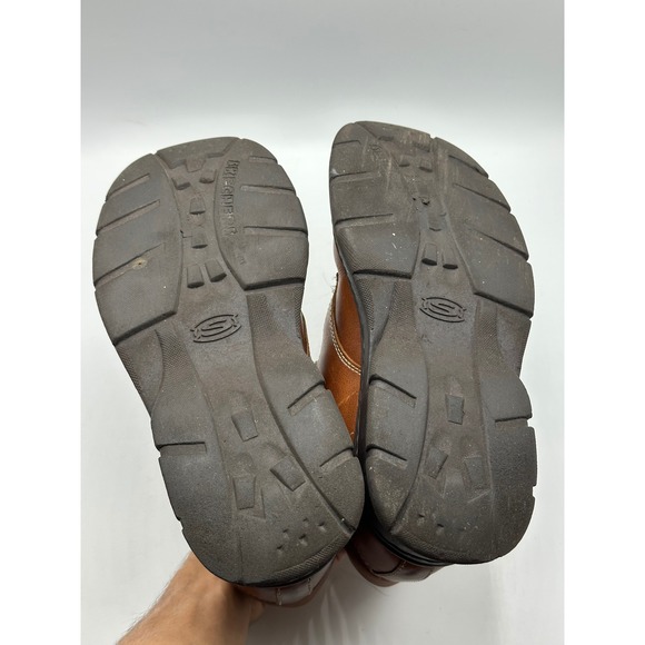 Mens Skechers Leather Lace Up Chukka Boots Brown Size 9 Y2K Vintage - Picture 13 of 15